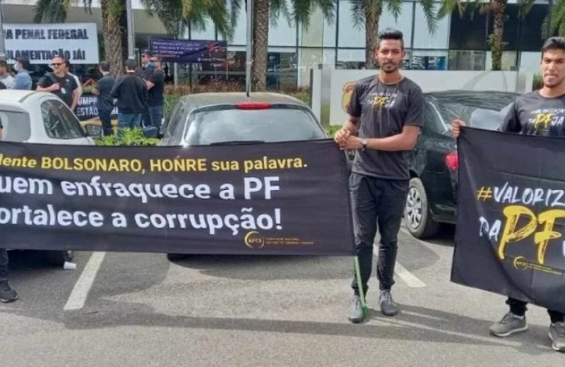BASE: Policiais Federais estão insatisfeitos com a política salarial de Bolsonaro