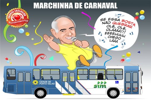 CHARGE DA SEMANA - Marchinha de carnaval do sucatão