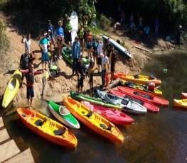 Empresa oferece passeio de Kaiak no rio das Garças neste final de semana