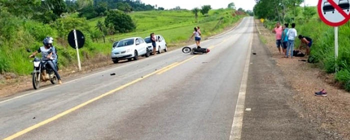 TRÁGICO: Grave acidente envolvendo duas motocicletas deixa uma das vítimas morta