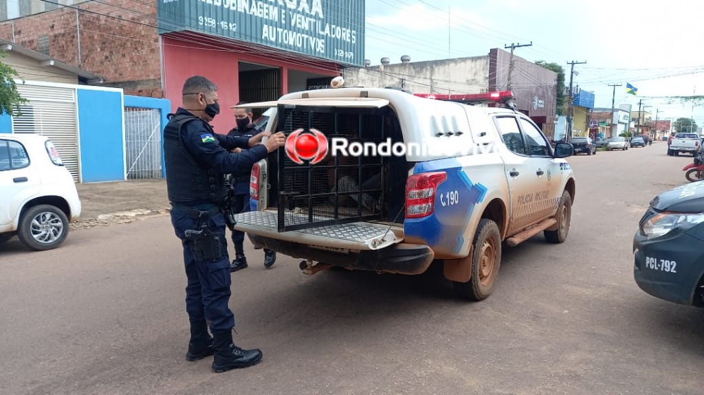 PERDEU: Vítima segue ladrão que roubou motocicleta e PM prende acusado em flagrante