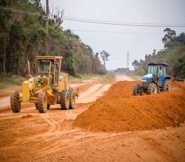 Asfaltamento da Estrada da Penal facilitará o escoamento da produção 