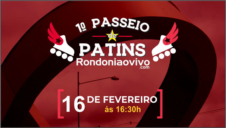 PATINS: Venha passear com a gente neste sábado