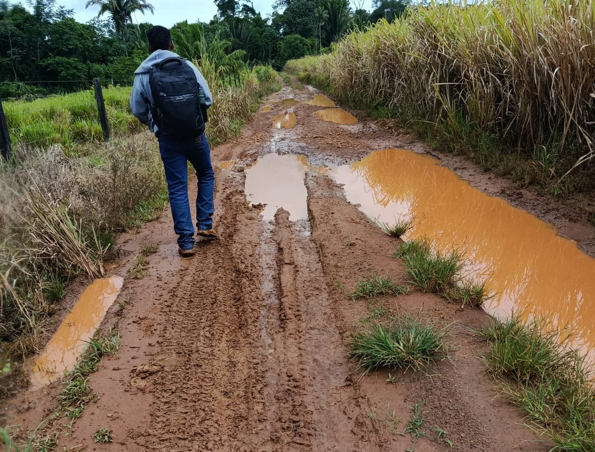 FALTA DE ACESSO: Má conservação de estradas deixa alunos sem aulas há quase cinco meses