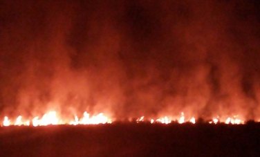 CENA DA CIDADE – Incêndio consome área militar próximo ao Espaço Alternativo - Vídeo