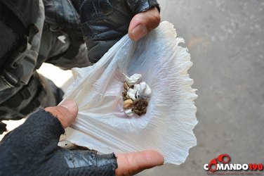 GOE prende casal comercializando drogas na frente do Parque de Exposições