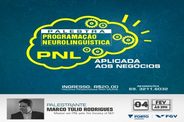 Últimas vagas para a palestra “Programação Neurolinguística” 