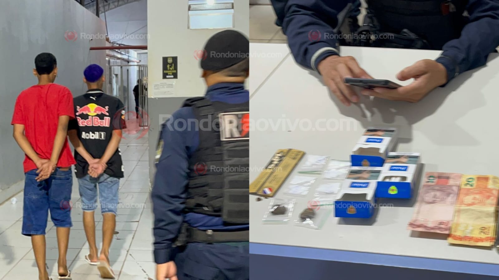 JERUSALÉM: PM flagra adolescentes e comparsa vendendo drogas na BR-364