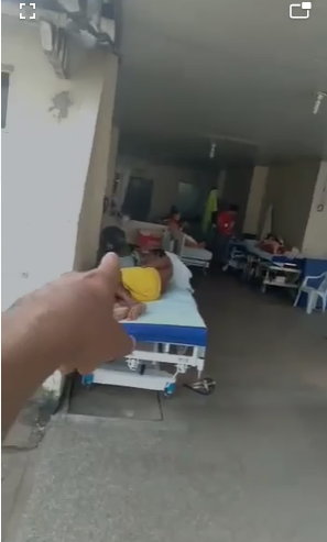 JOÃO PAULO II: Homem denuncia que paciente faz necessidades fisiológicas em corredores  