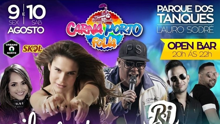 Confira os ganhadores dos abadás do Carna Porto Folia