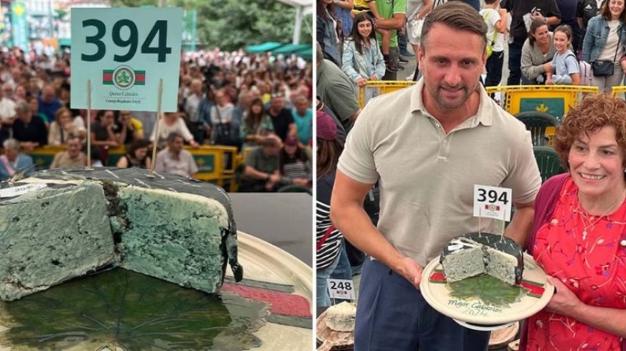 GUINNESS WORLD RECORDS: Queijo espanhol bate recorde e é leiloado por R$ 230 mil