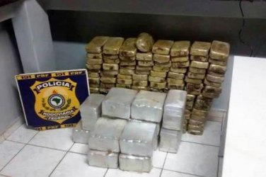 PRF e PC apreende mais de 200 quilos de cocaína