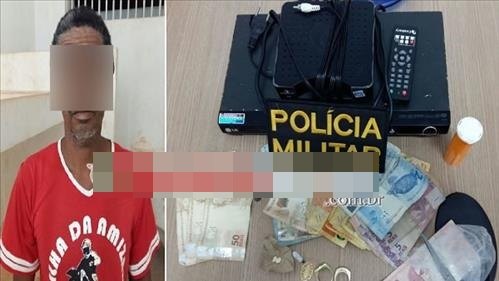 Polícia Militar prende traficante que aliciava menores para tráfico