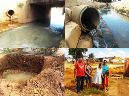 Moradores do canal do Tanques se revoltam com prefeitura em função de lacre de manilhas