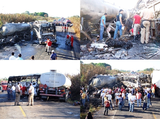 Empresa de transporte envia lista de passageiros para PRF e Bombeiros; 36 pessoas estavam no ônibus - Confira a lista