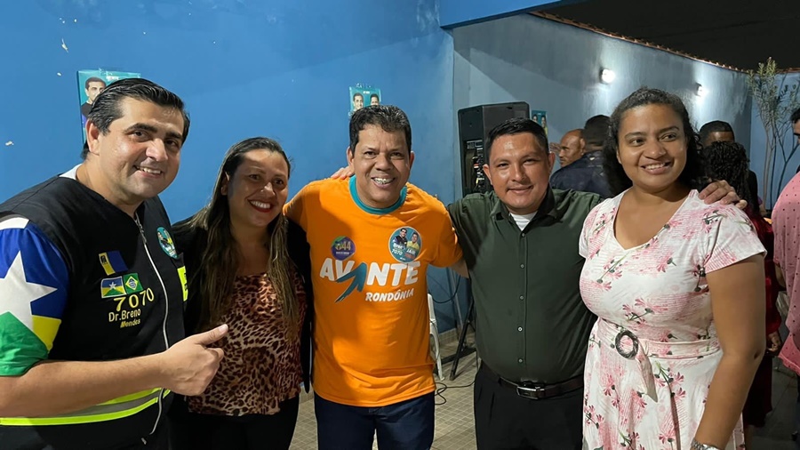 CANDIDATO: Jair Montes recebe apoio de lideranças comunitárias