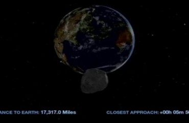 CIÊNCIA - Asteroide vai passar muito próximo da Terra em 15 de fevereiro