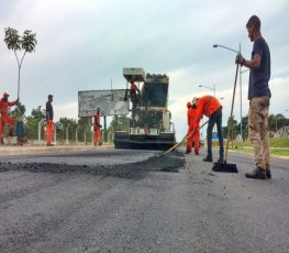 Restauração da avenida Jorge Teixeira chega a fase final