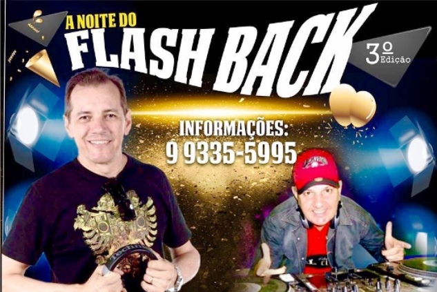 Sorteio de ingressos para a noite do Flashback