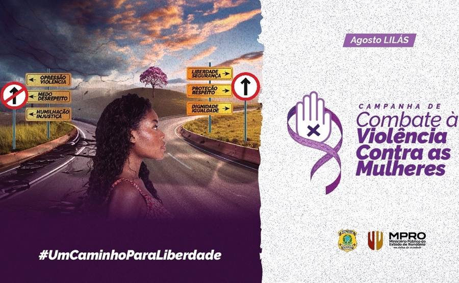 AGOSTO LILÁS: MPRO e PRF realizam campanha pelo combate à violência contra a mulher