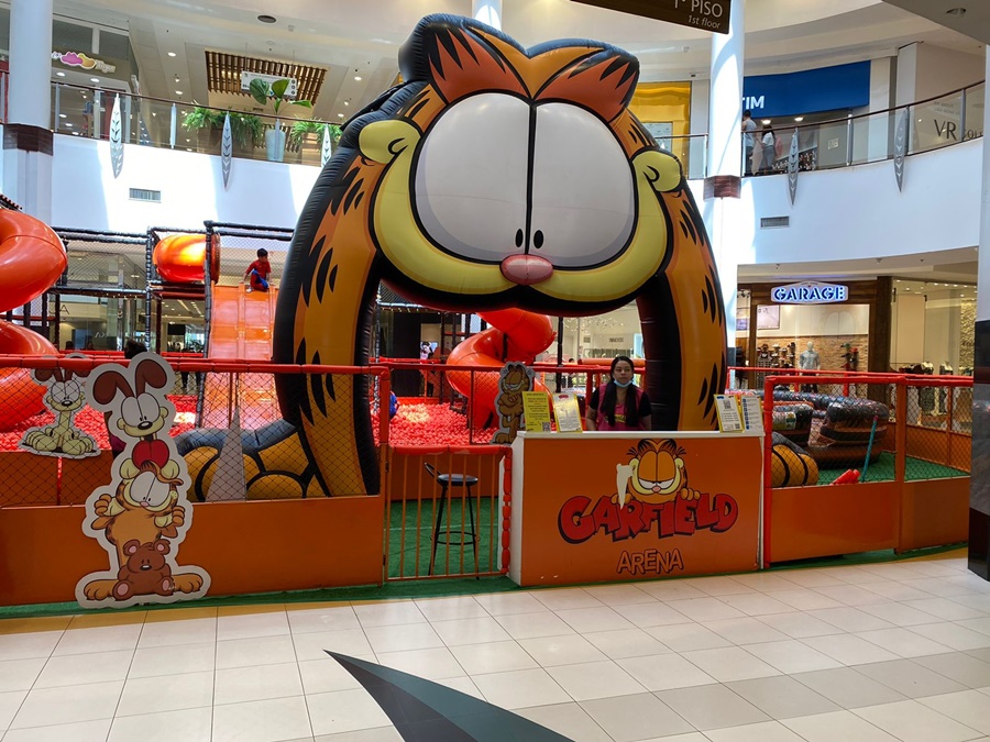 DIVERSÃO: Garfield Arena segue no Porto Velho Shopping até 30 de abril