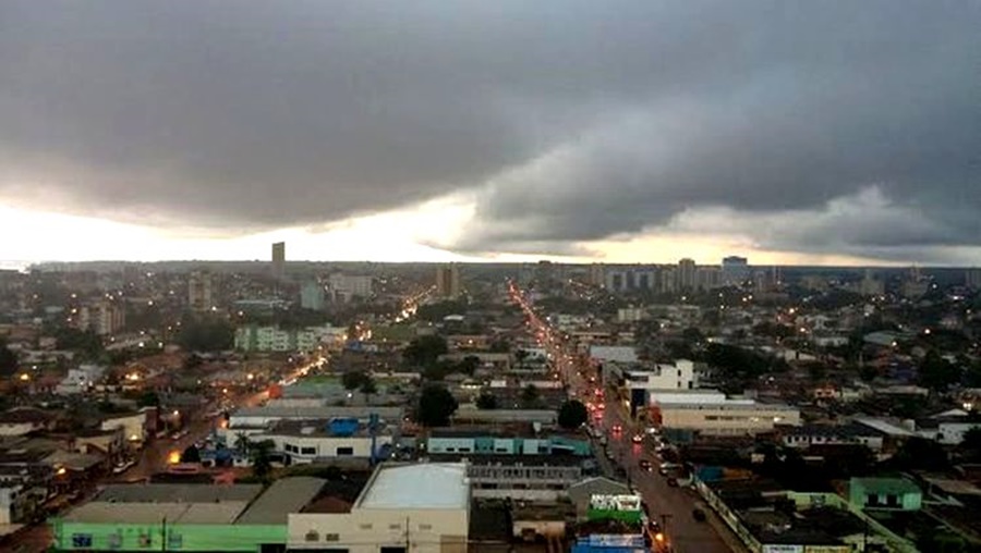 TROVOADAS: Sipam informa que sexta (14) será de tempo nublado e com chuva em RO