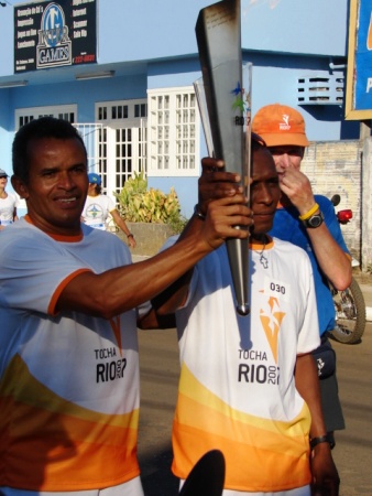 Porto Velho recebe a tocha dos jogos Pan-americanos