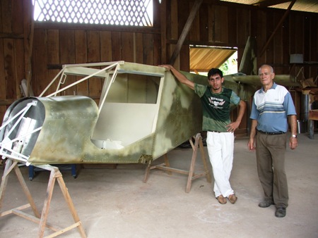 Empresa do interior investe na fabricação de avião experimental