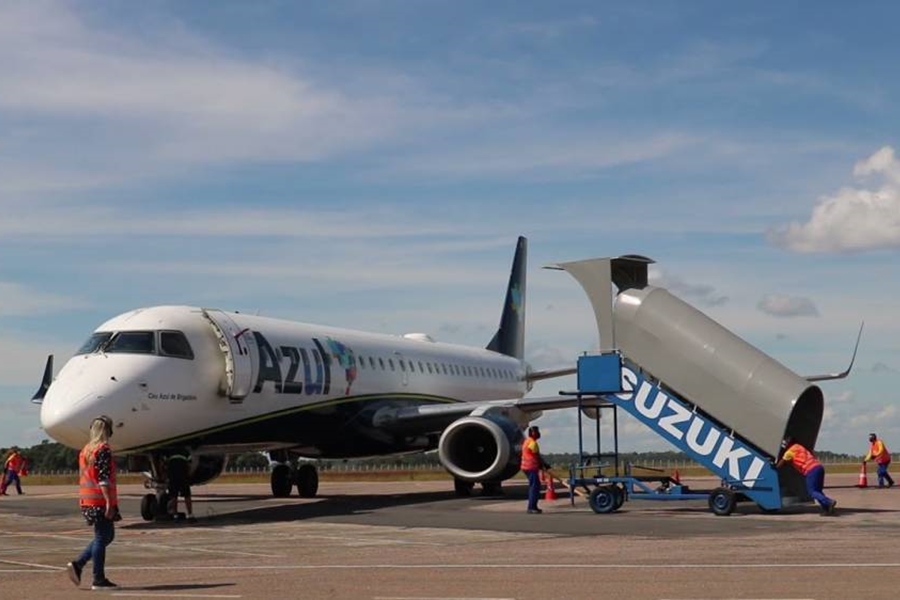 AZUL: Única companhia aérea operando em Vilhena acaba com voos para Cuiabá