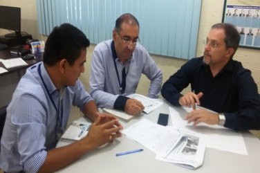 Sid Orleans recebe da CAERD projeto de agua para Demarcação