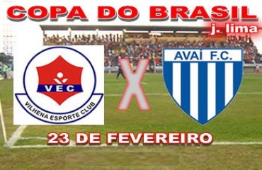 COPA DO BRASIL – Jogo entre VEC e Avaí será realizado em Vilhena 