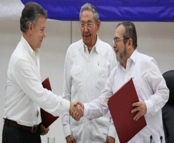 Líder das Farc diz que busca a paz, não o prêmio Nobel