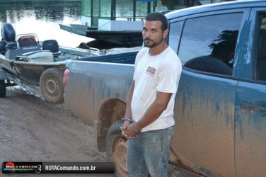 Policia Militar e Civil prende foragido da justiça que aterrorizava o Distrito de Pedras Negra