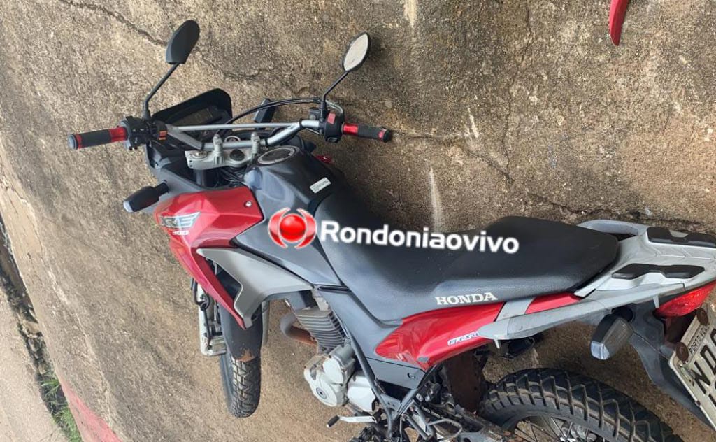 SE DERAM MAL: Ladrões fogem com motocicleta de sargento da PM e se envolvem em acidente