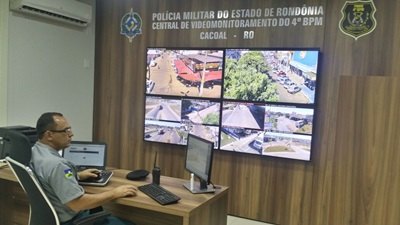 Polícia Militar aponta eficiência do sistema de videomonitoramento