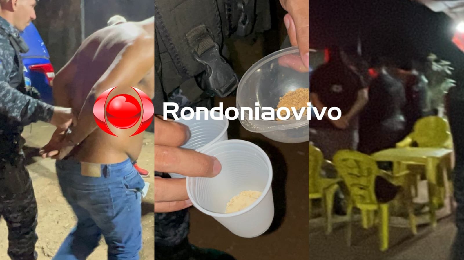 PEGO NO FLAGRA: Dono de bar é preso por tráfico de drogas na Avenida Mamoré 
