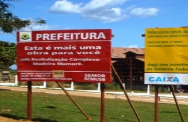 TRE dá prazo de 24h para prefeito Roberto Sobrinho retirar placas de obras com fundo vermelho e frase eleitoreira
 

 

