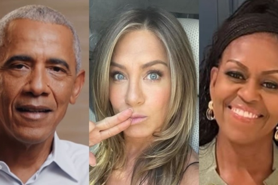 RUMOR: Jennifer Aniston é apontada como pivô de suposta separação de Obama e Michelle