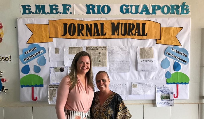 FIM DO CALOR: Após cobranças, Ada Dantas comemora climatização na Escola Rio Guaporé