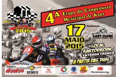 Capital recebe a 4ª Etapa do Campeonato Municipal de Kart