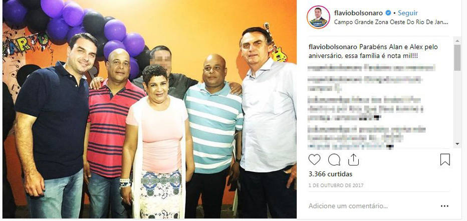 MARGINAIS: Polícia prende PM's que faziam campanha para filho de Bolsonaro