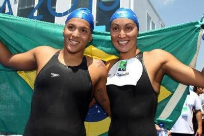 Poliana é ouro e Ana Marcela prata em maratona de 10 km