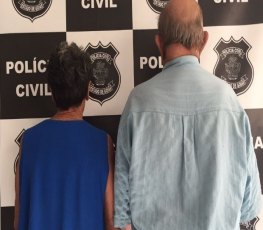 Casal de idosos é preso suspeito de abusar de neta e bisnetas