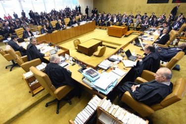 MENSALÃO - Pena por formação de quadrilha pode prescrever caso haja novo julgamento - AO VIVO DO STF