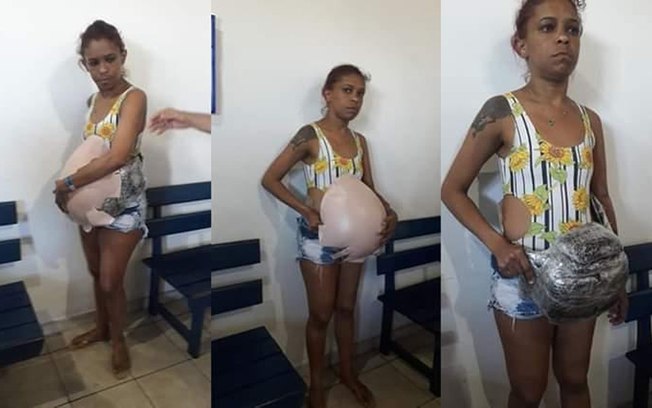 GRÁVIDA DE TAUBATÉ: Mulher é presa após esconder 5 kg de 'supermaconha' em falsa barriga de gravidez