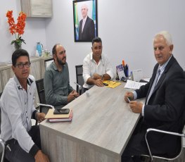 Airton Gurgacz recebe lideranças do município de Nova Mamoré