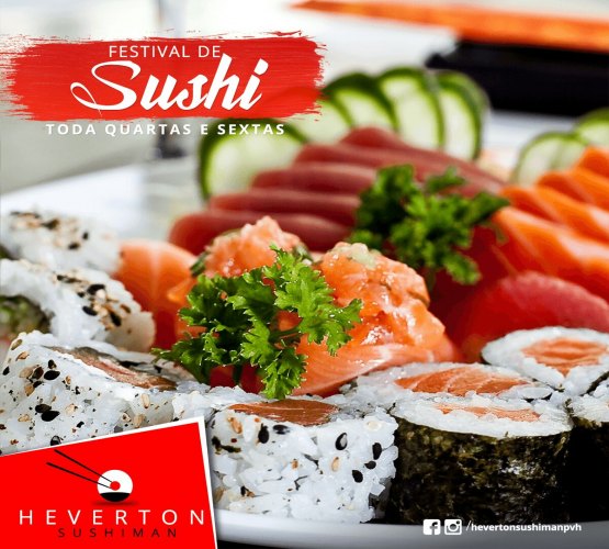 IMPERDÍVEL - Venha se deliciar no melhor ‘Festival de Sushi’ de Porto Velho