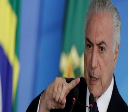 'A denúncia é uma ficção', diz Temer em pronunciamento