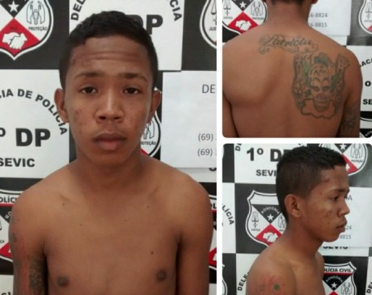 MATADOR DE POLÍCIA? - Suspeito com tatuagem de palhaço é preso na zona Sul 