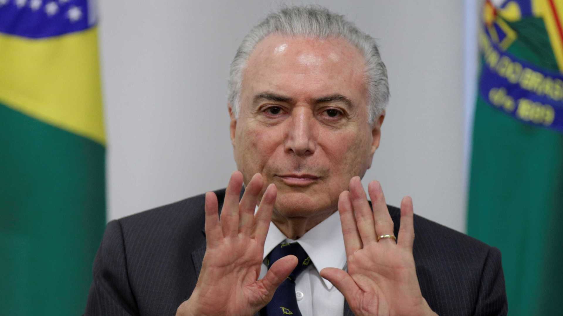 Intervenção no Rio não ajuda Temer, aponta pesquisa Ipsos